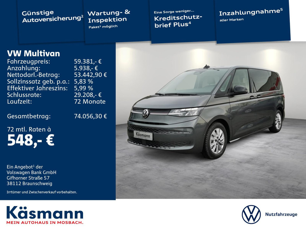 Volkswagen Multivan 2025 Diesel