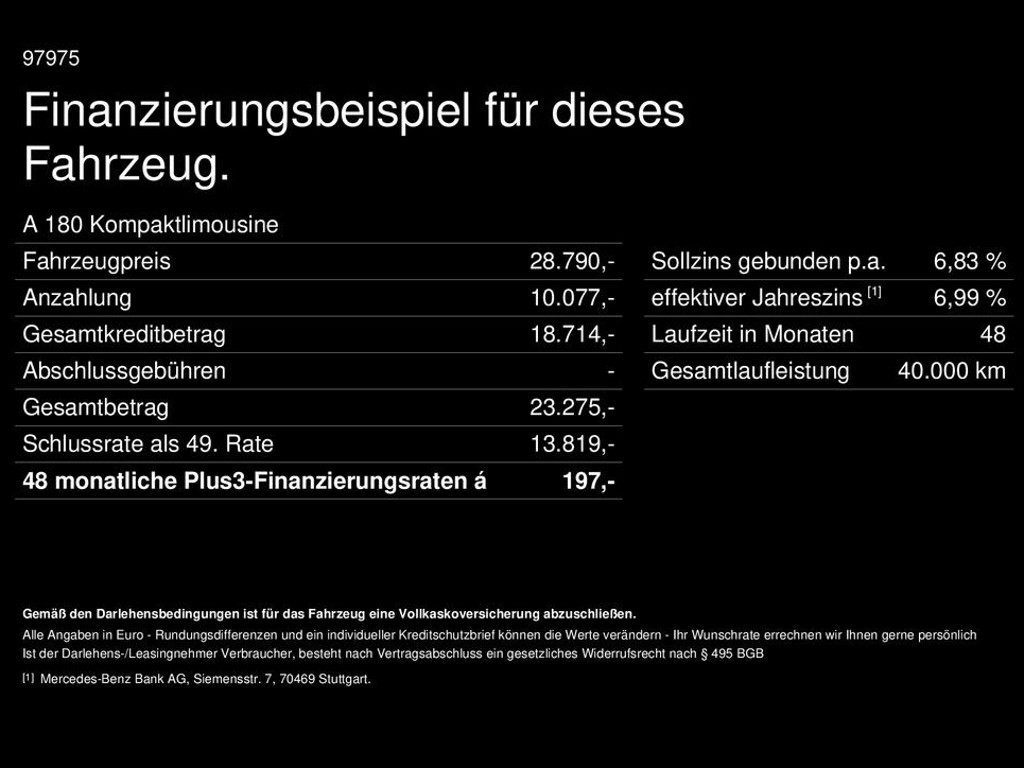 Mercedes-Benz A-Klasse