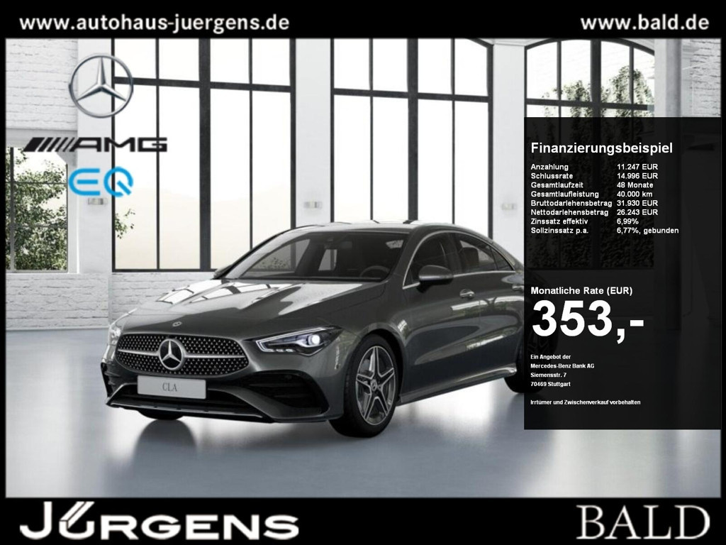Mercedes-Benz CLA-Klasse 2024 Benzine