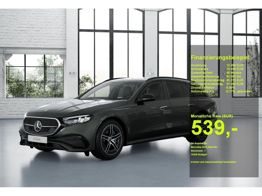 Mercedes-Benz E-Klasse 2024 Hybride Benzine