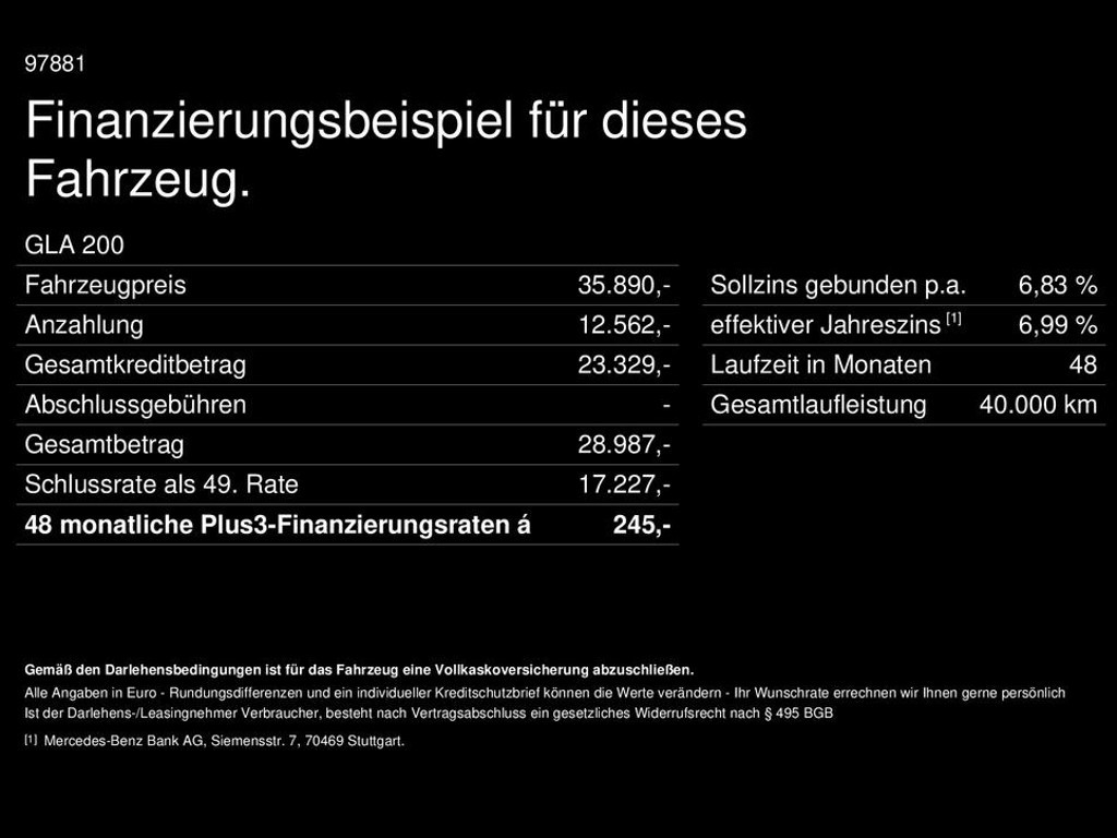 Mercedes-Benz GLA-Klasse