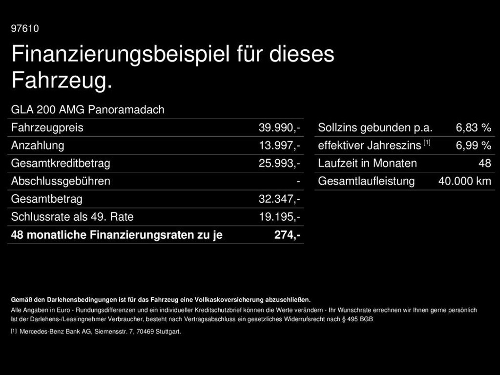 Mercedes-Benz GLA-Klasse