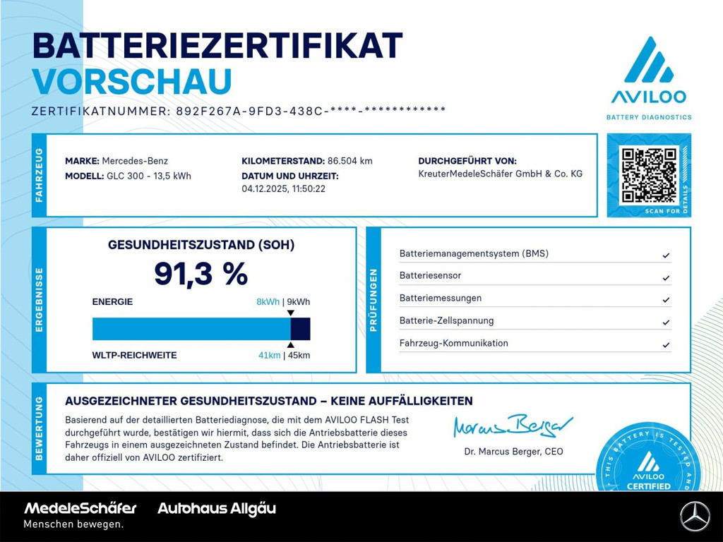 Mercedes-Benz GLC-Klasse