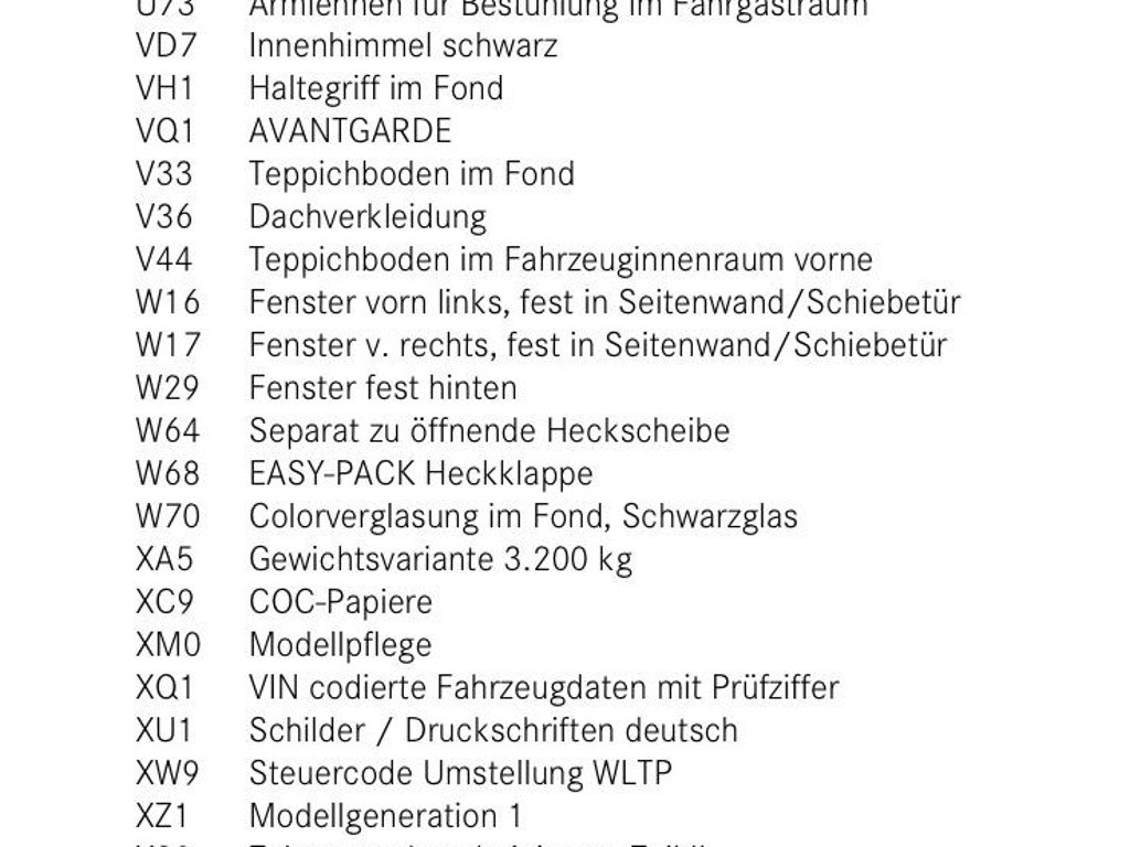 Mercedes-Benz V-Klasse