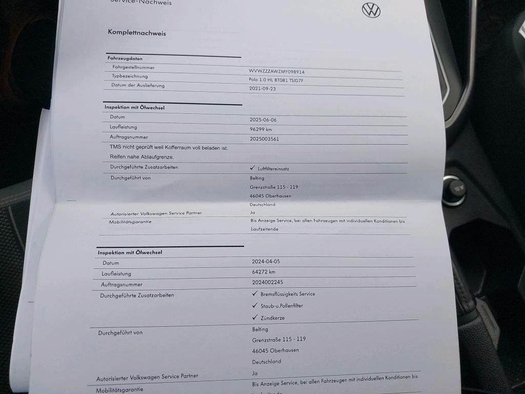 Volkswagen Polo 2021 Benzine