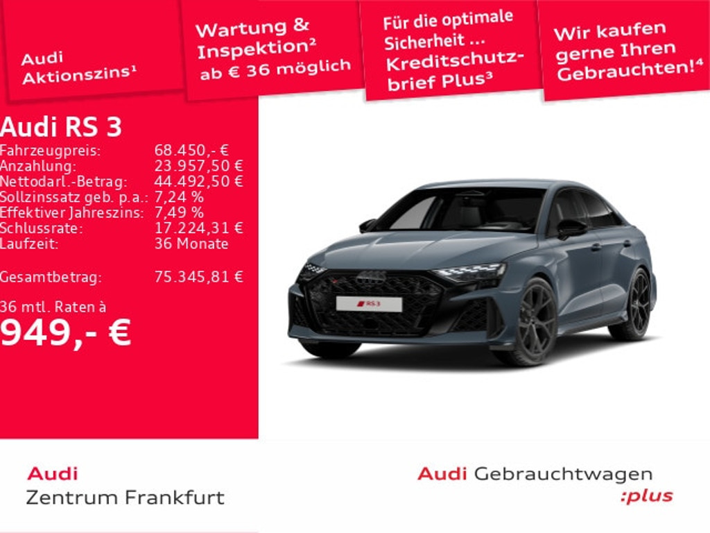 Audi RS3 2025 Benzine