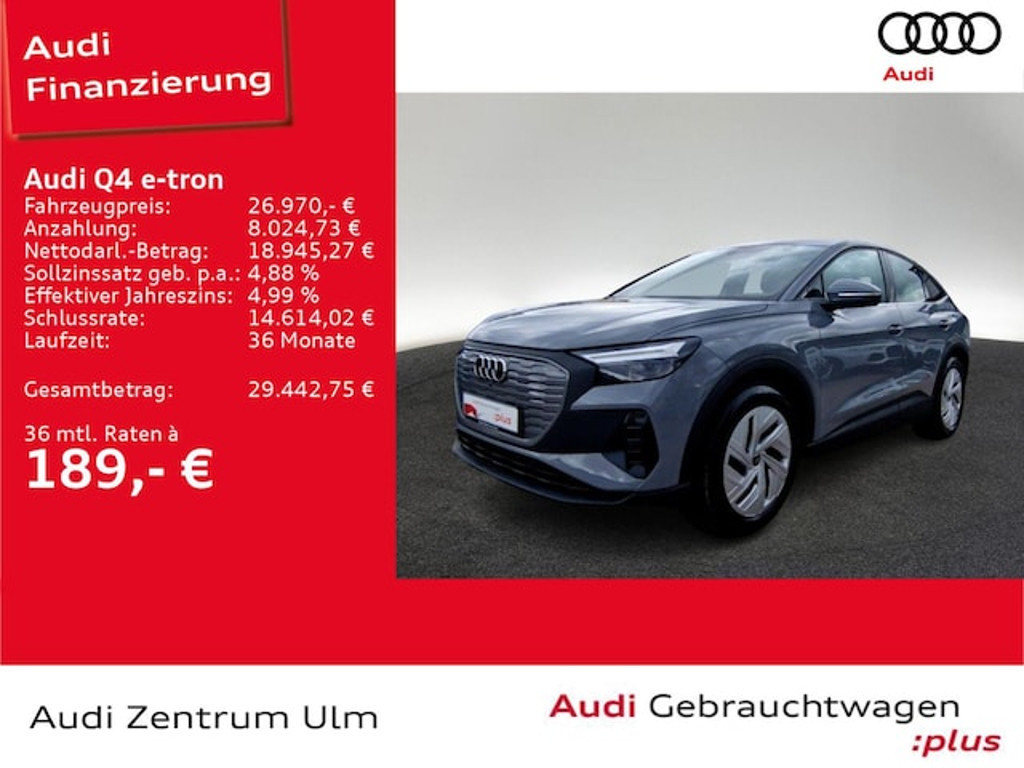 Audi Q4 e-tron 2023 Elektrisch
