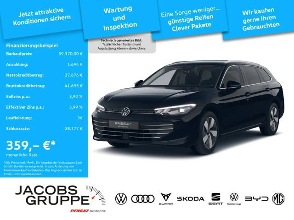Volkswagen Passat 2025 Hybride Benzine