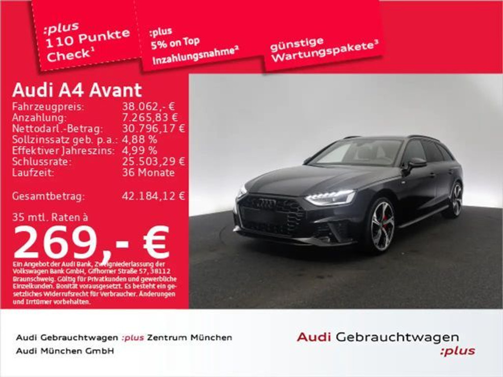 Audi A4 2023 Benzine