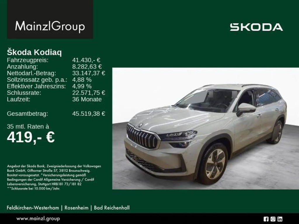 Skoda Kodiaq 2025 Benzine