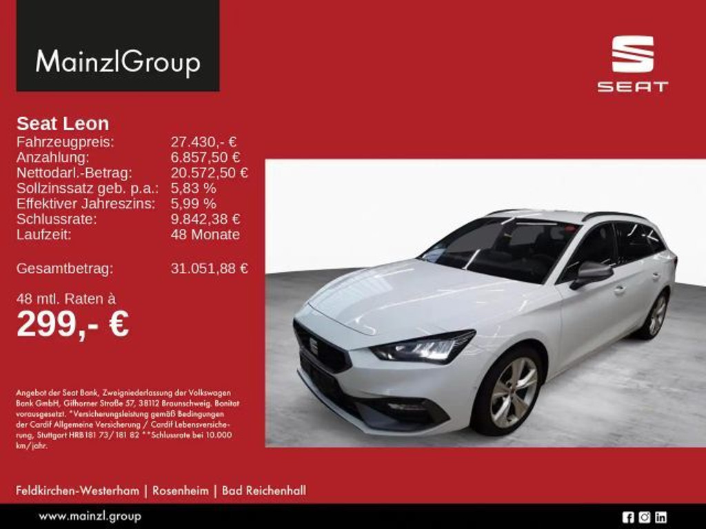 Seat Leon 2025 Benzine