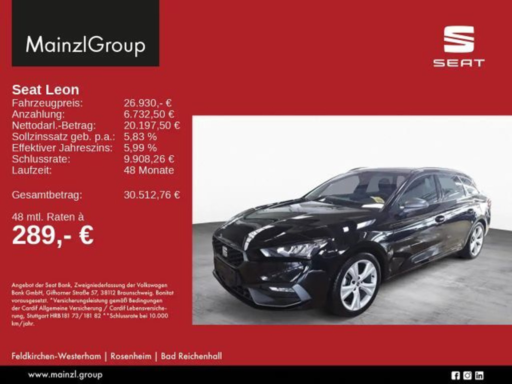 Seat Leon 2025 Benzine