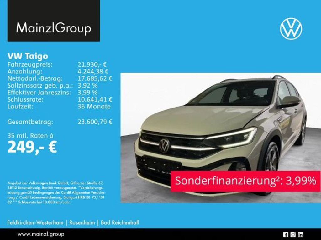 Volkswagen Taigo 2022 Benzine