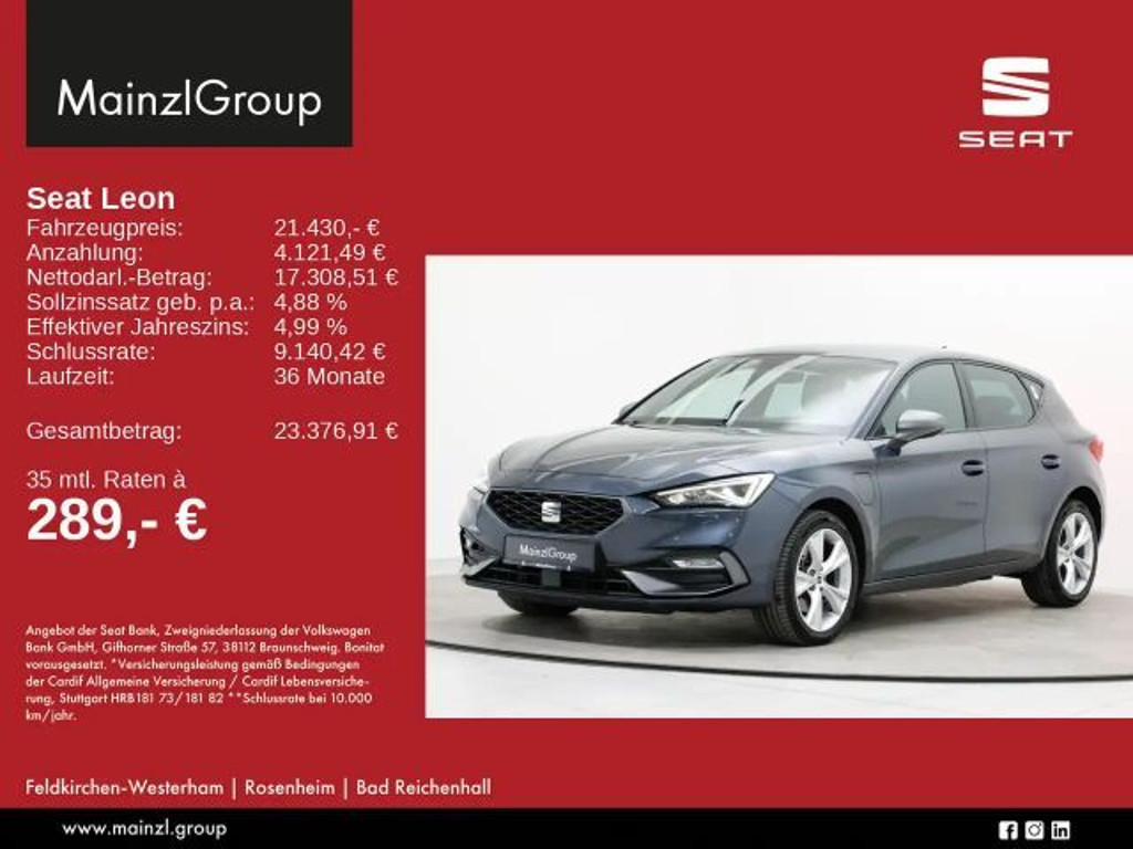 Seat Leon 2022 Hybride Benzine