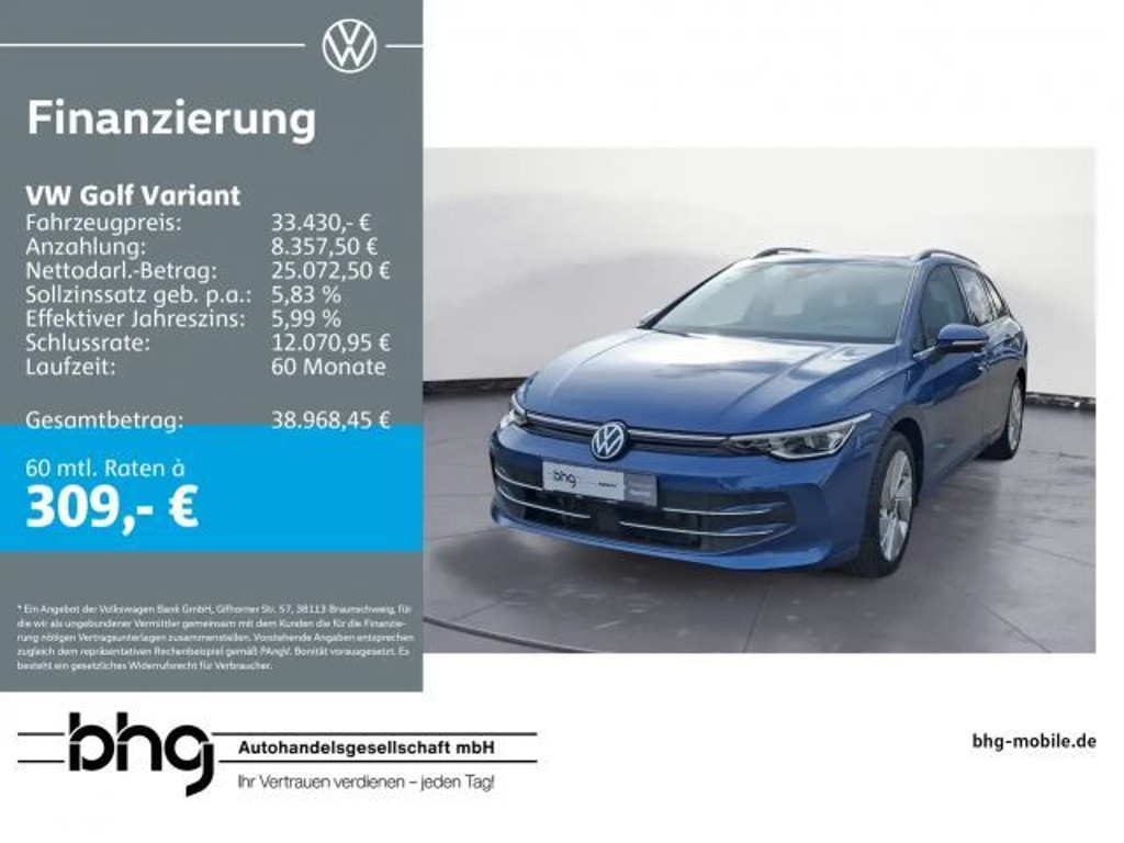 Volkswagen Golf 2024 Benzine