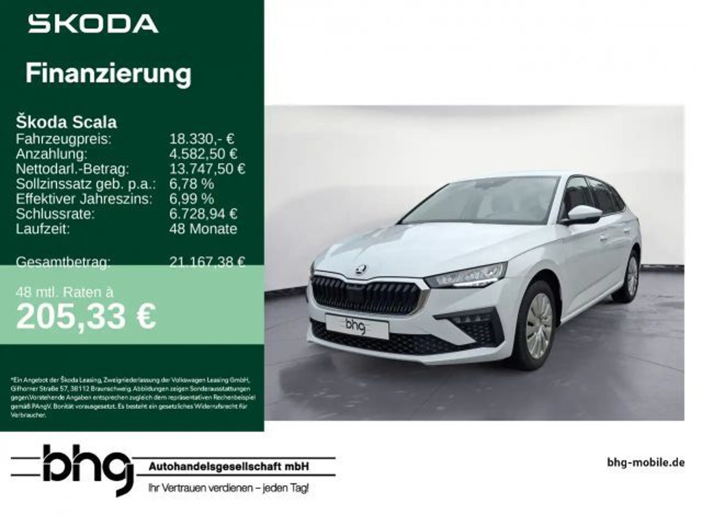Skoda Scala 2025 Benzine