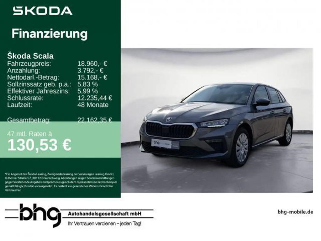 Skoda Scala 2025 Benzine