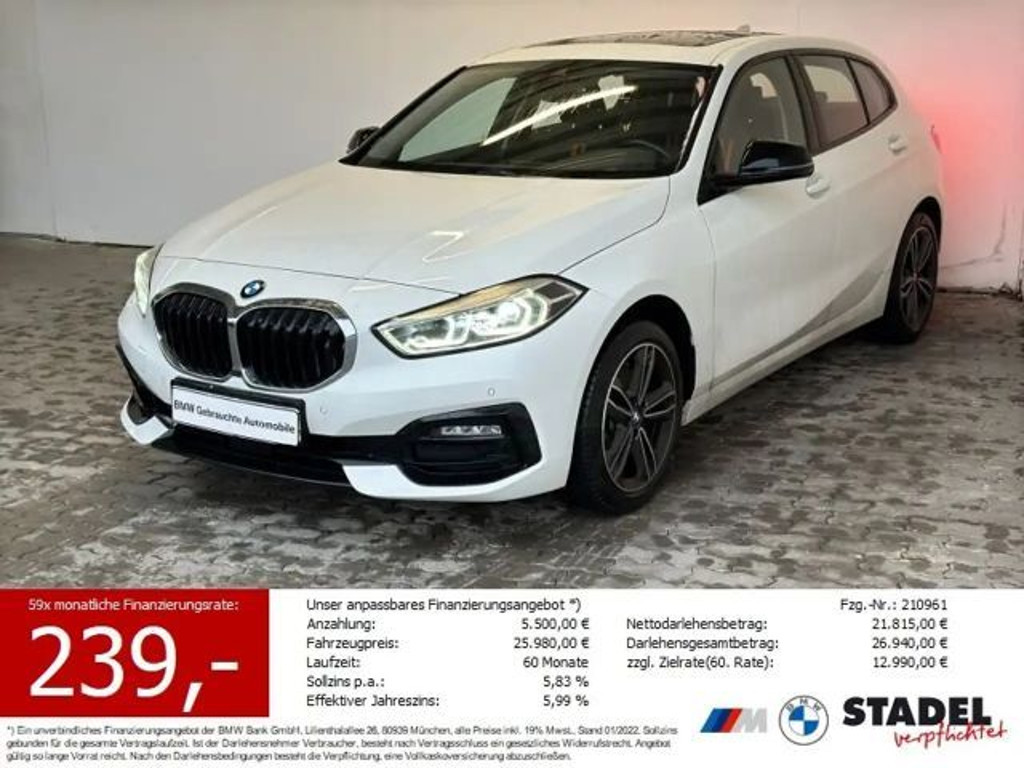 BMW 1 Serie 2023 Benzine