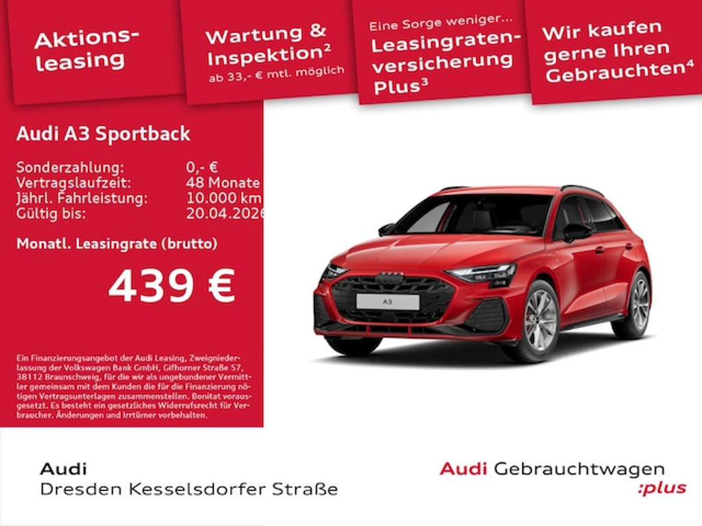 Audi A3 2025 Hybride Benzine