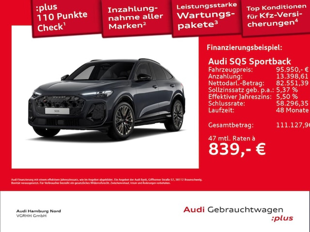 Audi SQ5 2026 Benzine