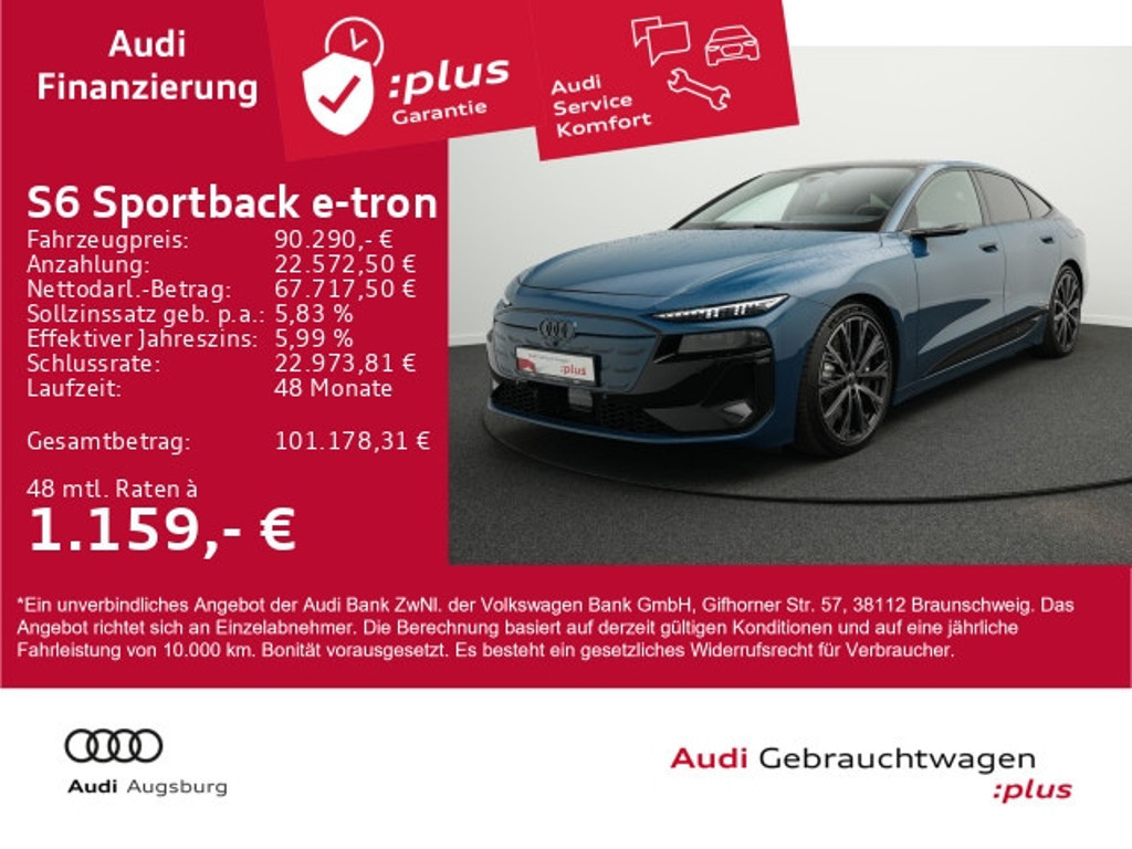 Audi A6 e-tron 2025 Elektrisch