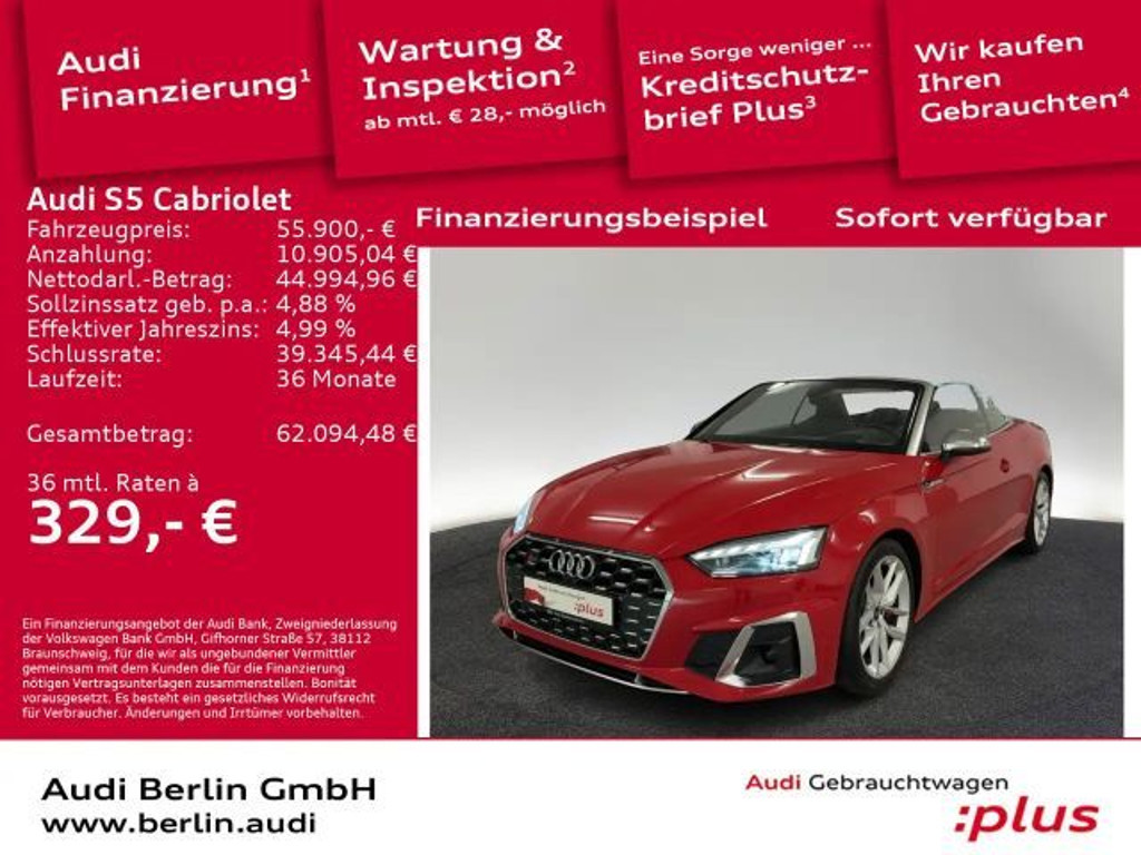 Audi S5 2023 Benzine