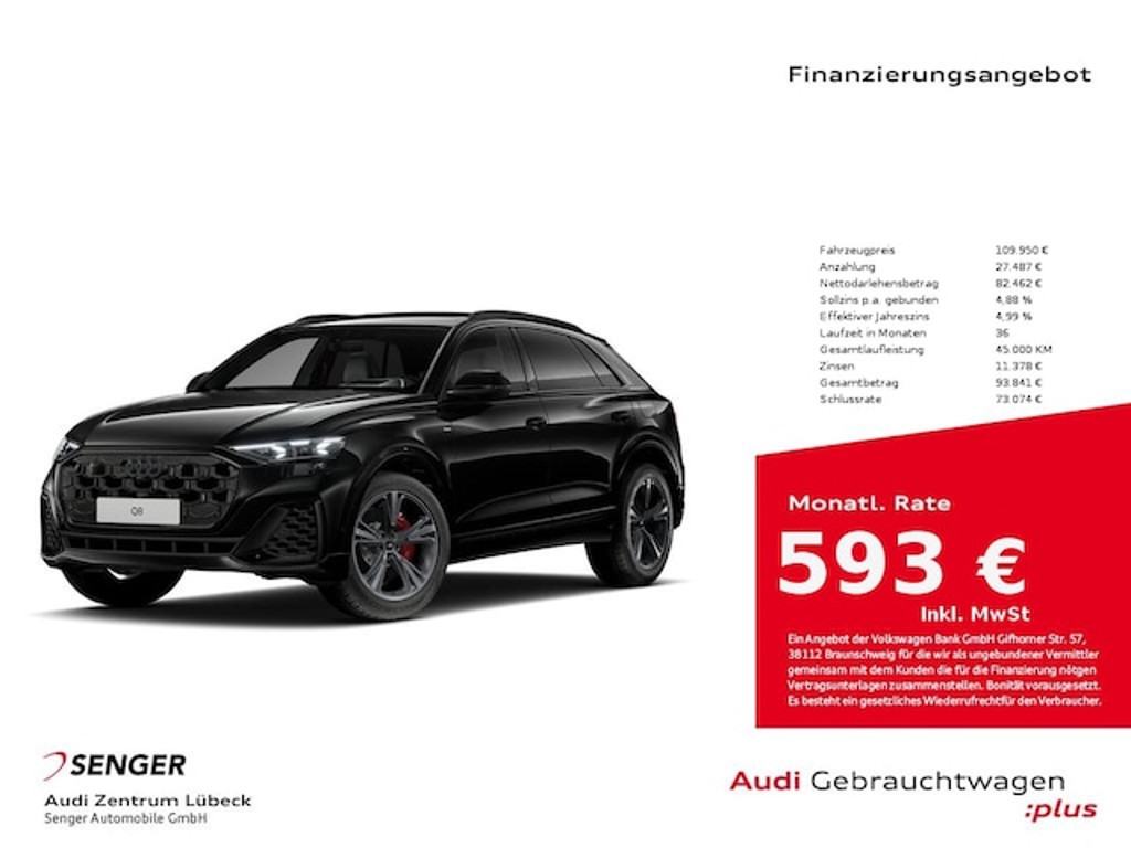Audi Q8 2025 Hybride Benzine