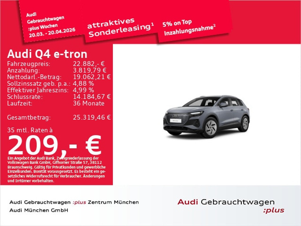 Audi Q4 e-tron