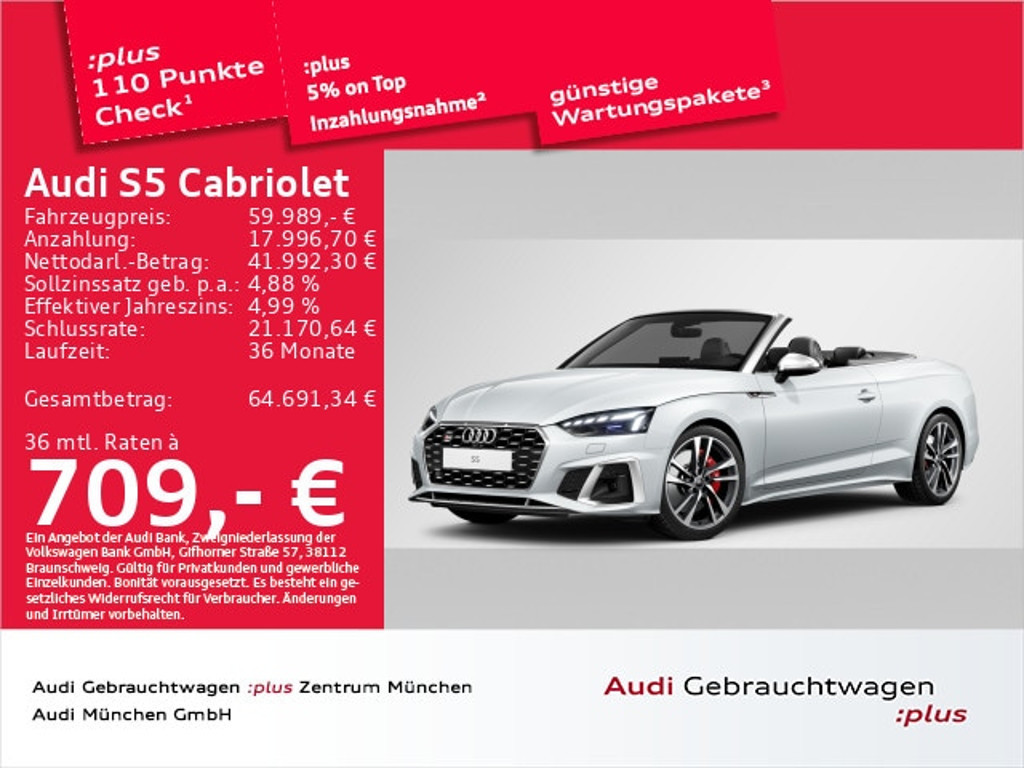 Audi S5 2024 Benzine