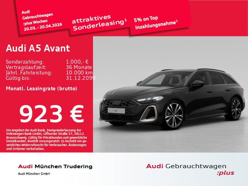 Audi A5 2026 Hybride Benzine