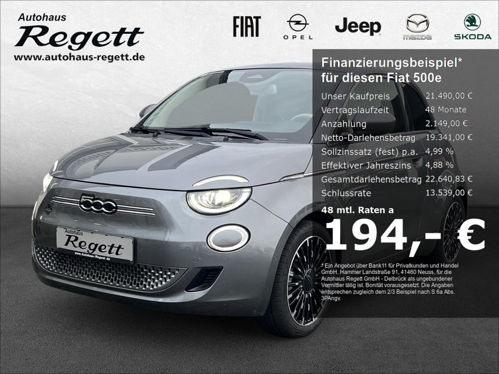 Fiat 500e 2022 Elektrisch