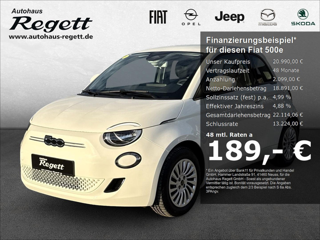 Fiat 500e 2023 Elektrisch
