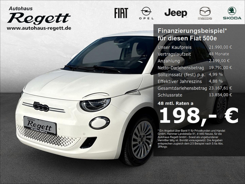 Fiat 500e 2023 Elektrisch