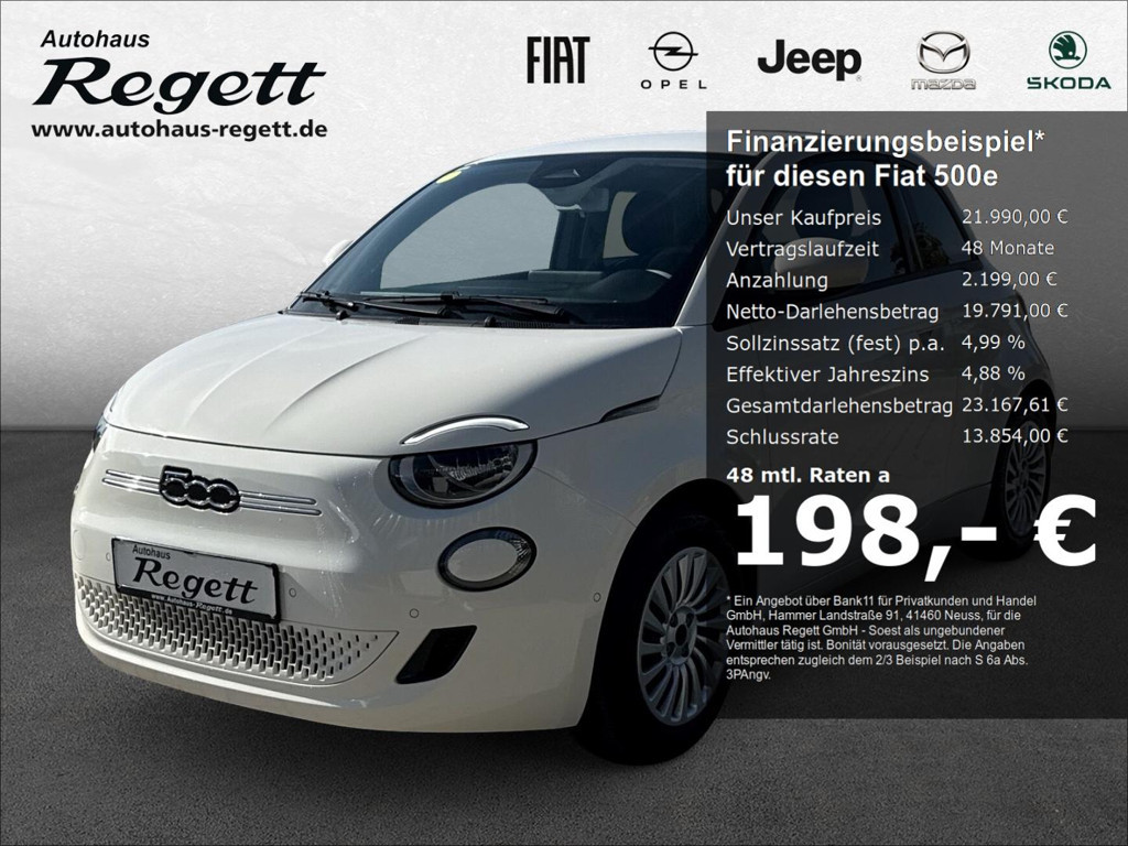 Fiat 500e 2023 Elektrisch