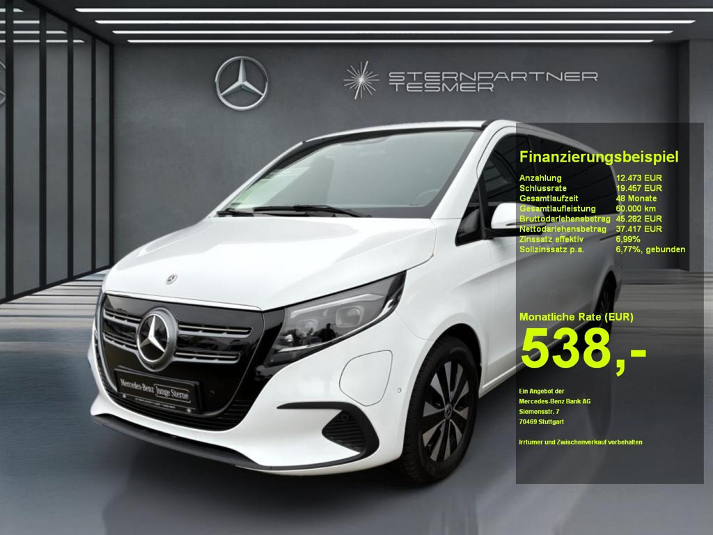 Mercedes-Benz EQV 2024 Elektrisch