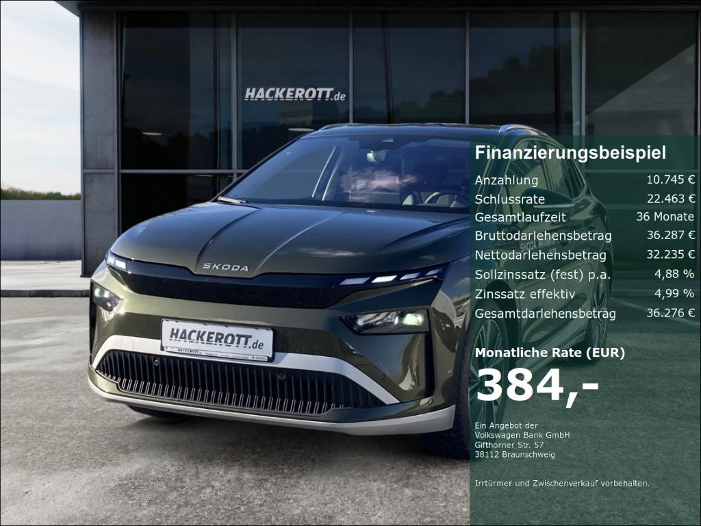 Skoda Enyaq 2025 Elektrisch