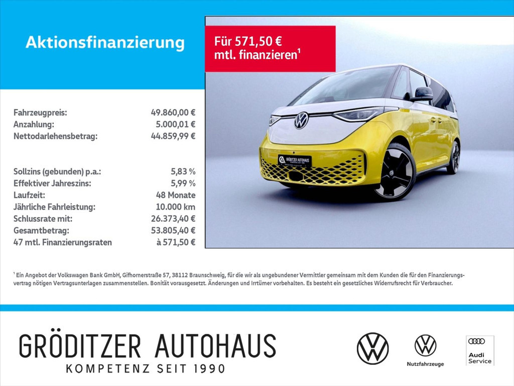 Volkswagen ID. Buzz 2023 Elektrisch
