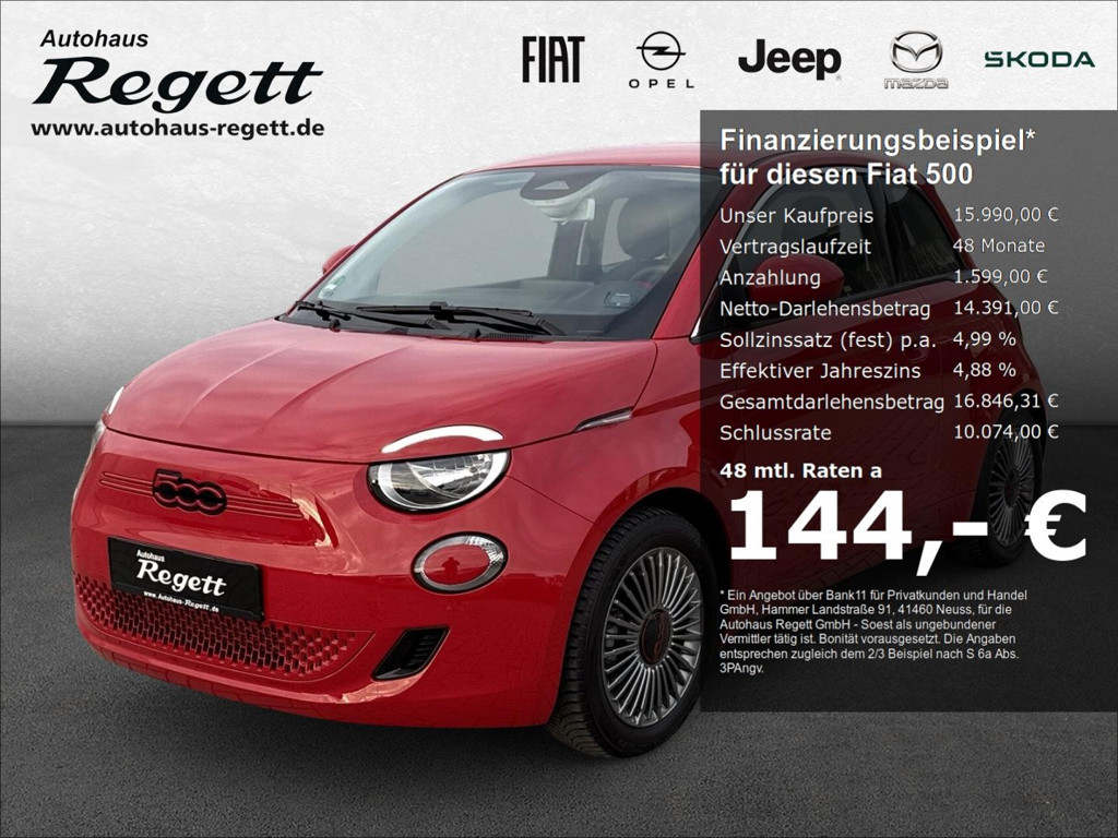 Fiat 500e 2022 Elektrisch
