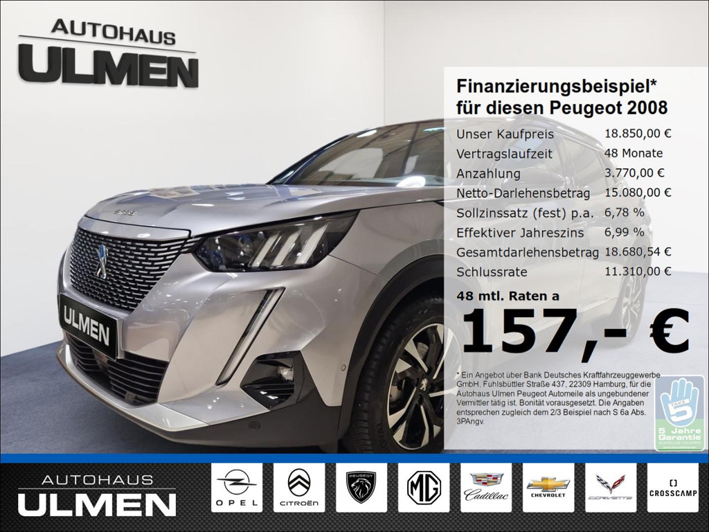 Peugeot e-2008 2021 Elektrisch