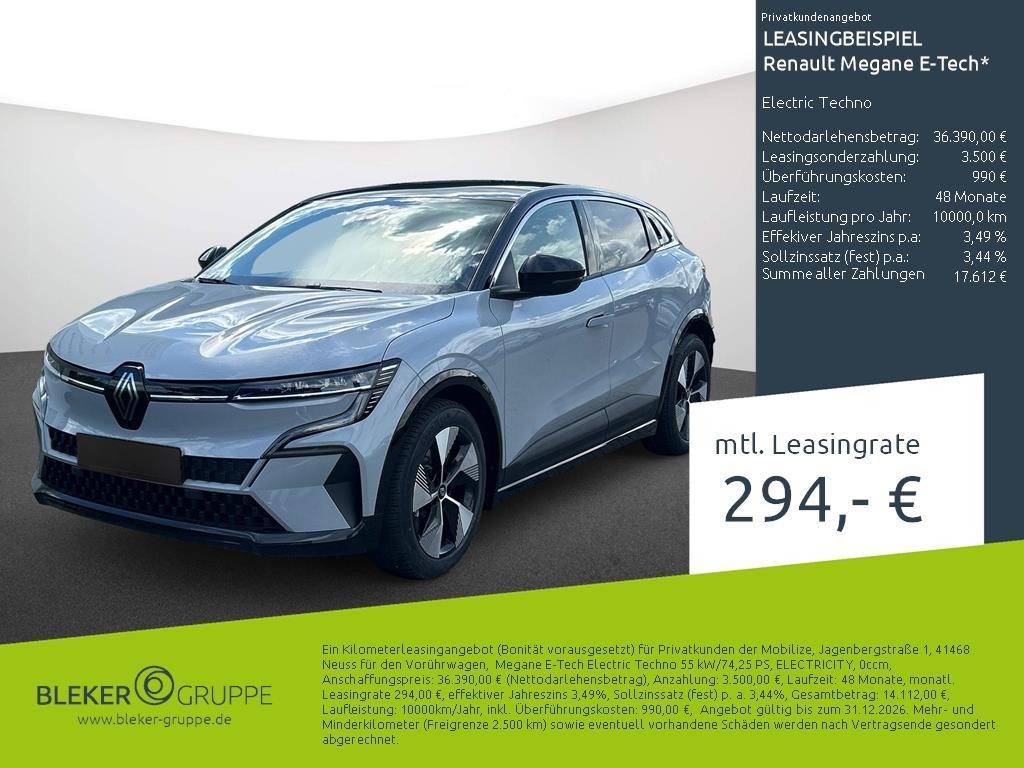 Renault Megane 2025 Elektrisch