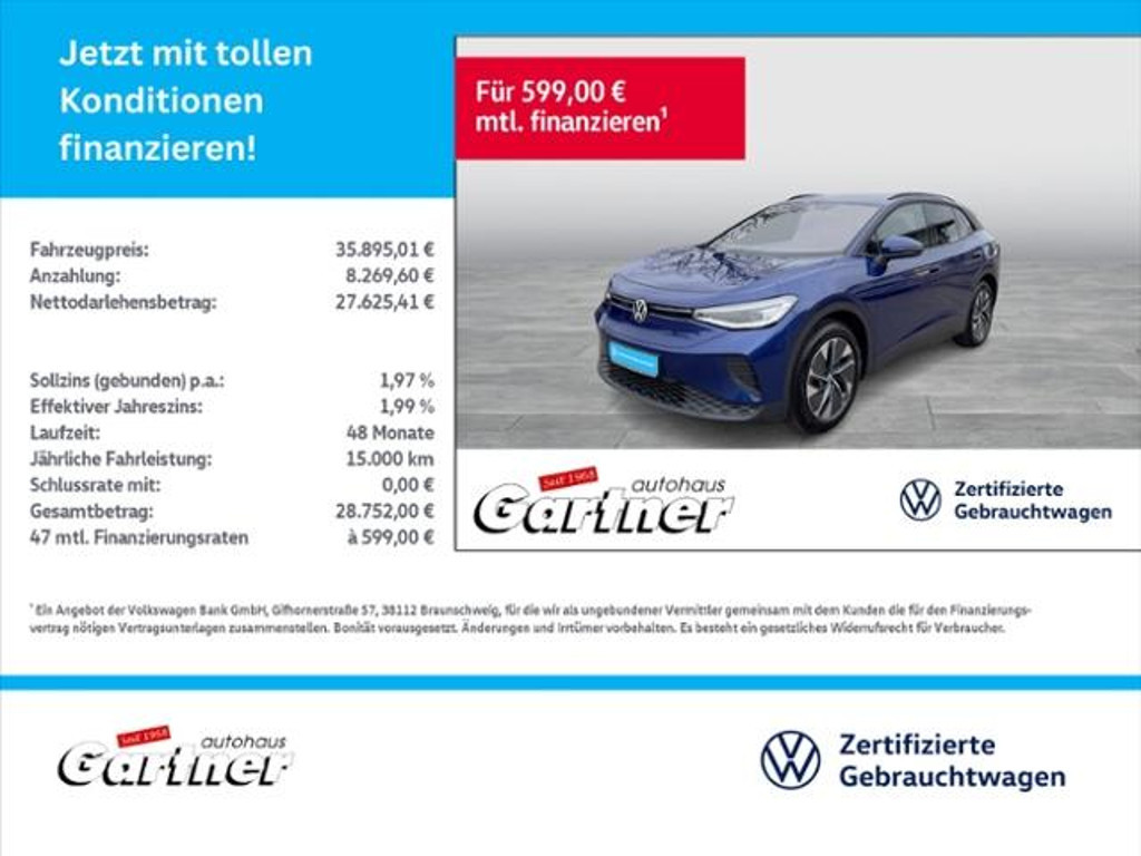 Volkswagen ID.4 2025 Elektrisch