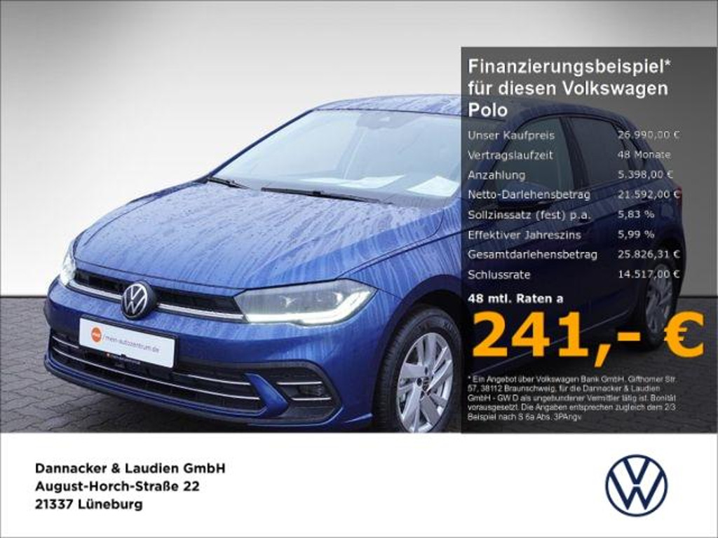 Volkswagen Polo 2025 Benzine
