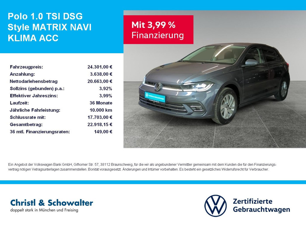 Volkswagen Polo 2025 Benzine