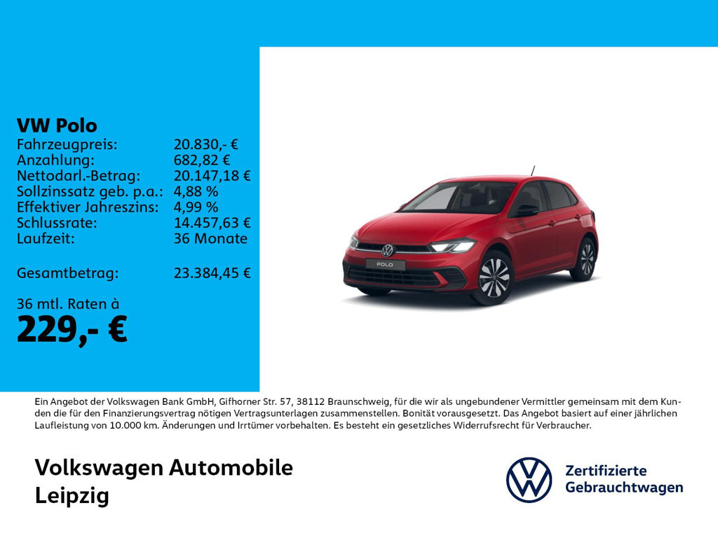 Volkswagen Polo 2025 Benzine