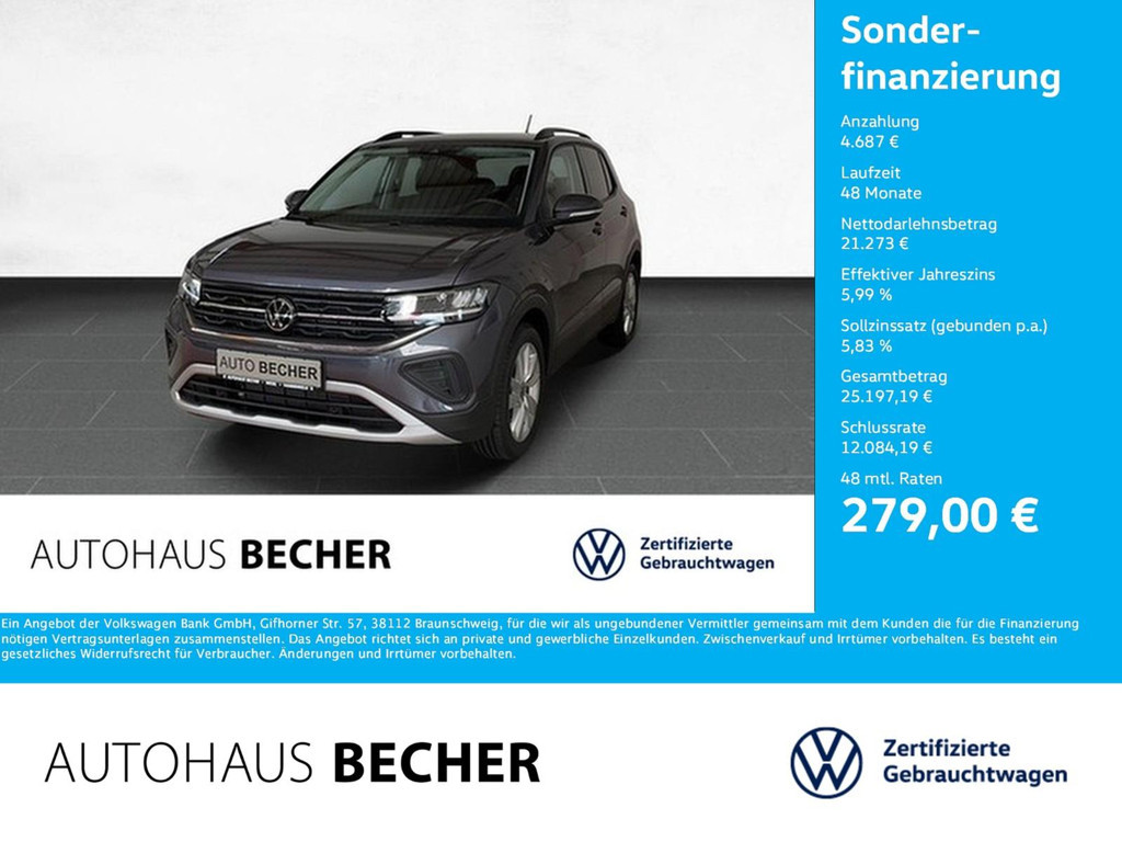 Volkswagen T-Cross 2025 Benzine
