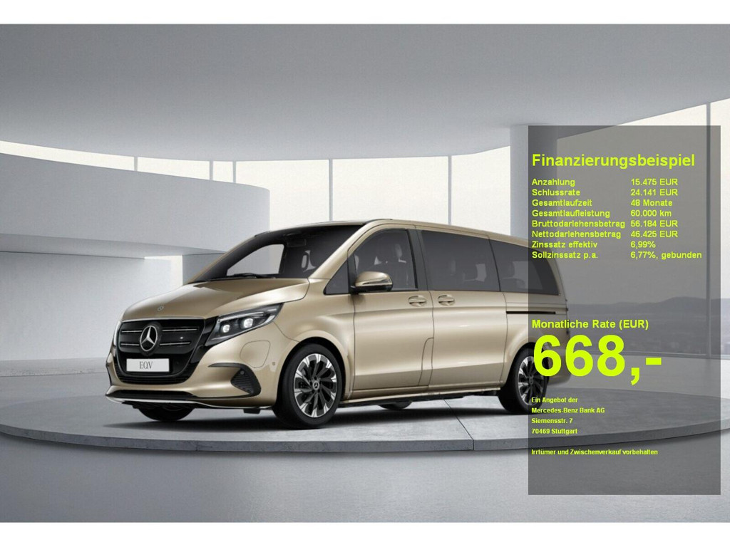 Mercedes-Benz EQV 2024 Elektrisch