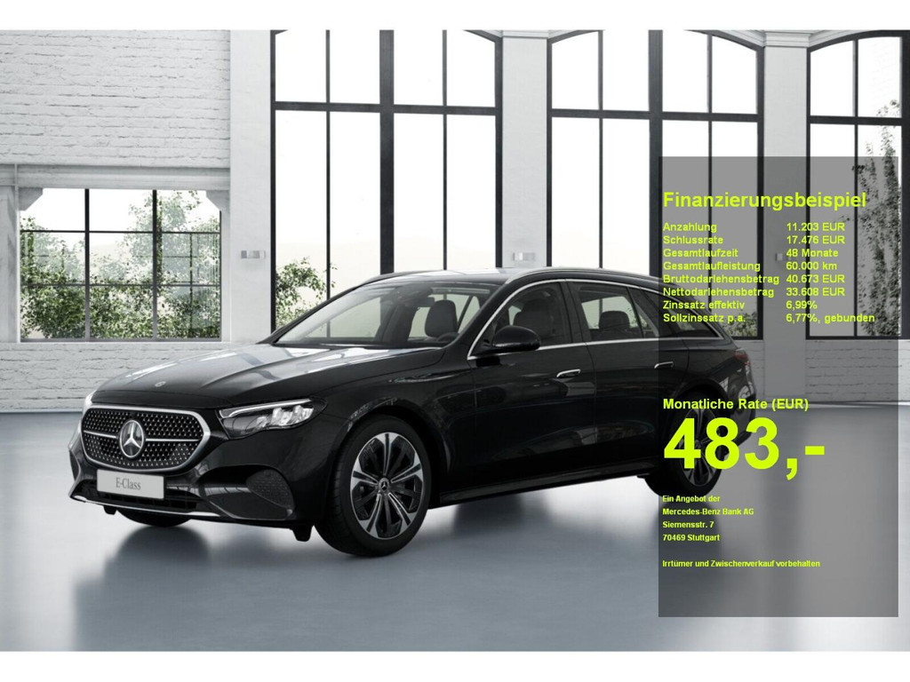 Mercedes-Benz E-Klasse 2024 Hybride Benzine