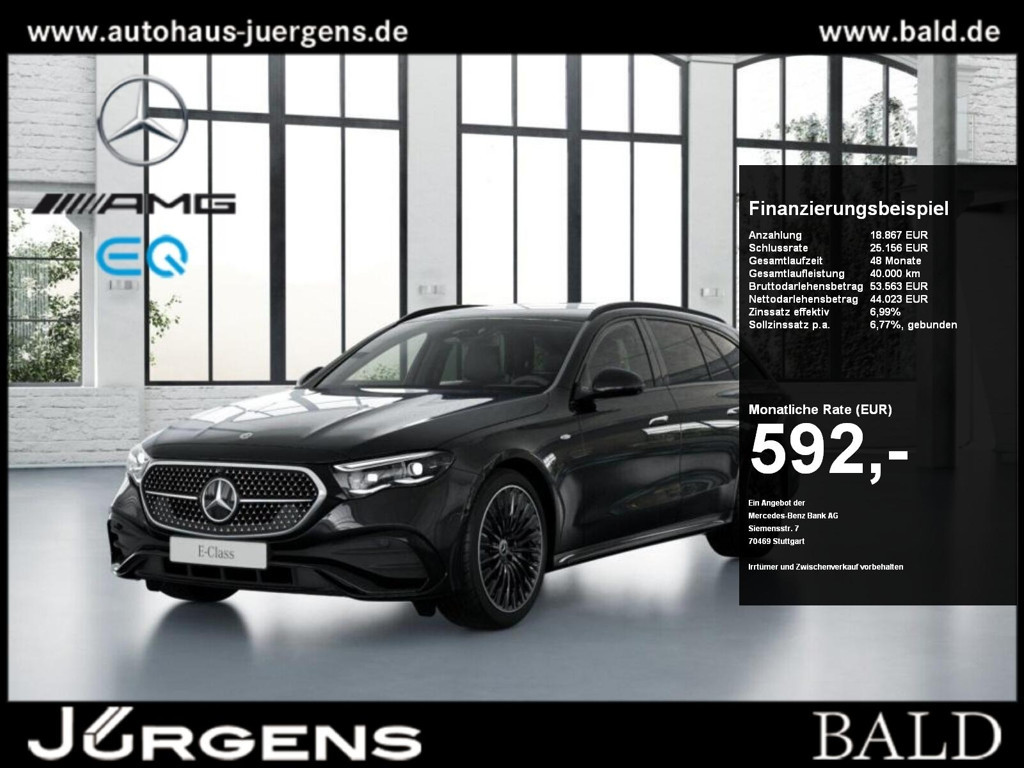 Mercedes-Benz E-Klasse 2025 Hybride Benzine