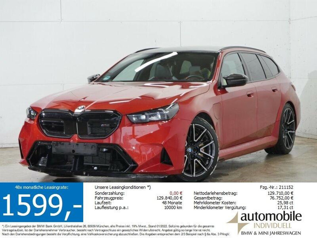 BMW M5 2025 Hybride Benzine