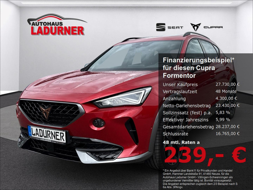 Cupra Formentor 2021 Benzine